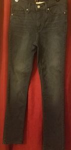 Levi's dark blue jeans